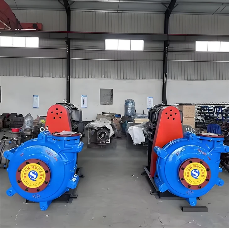 Heavy Duty Horizontal Centrifugal Slurry Pump factory